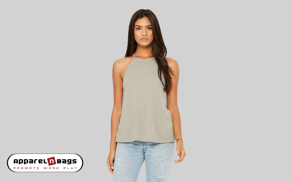 Bella + Canvas 8809 Women's Flowy High Neck Tank